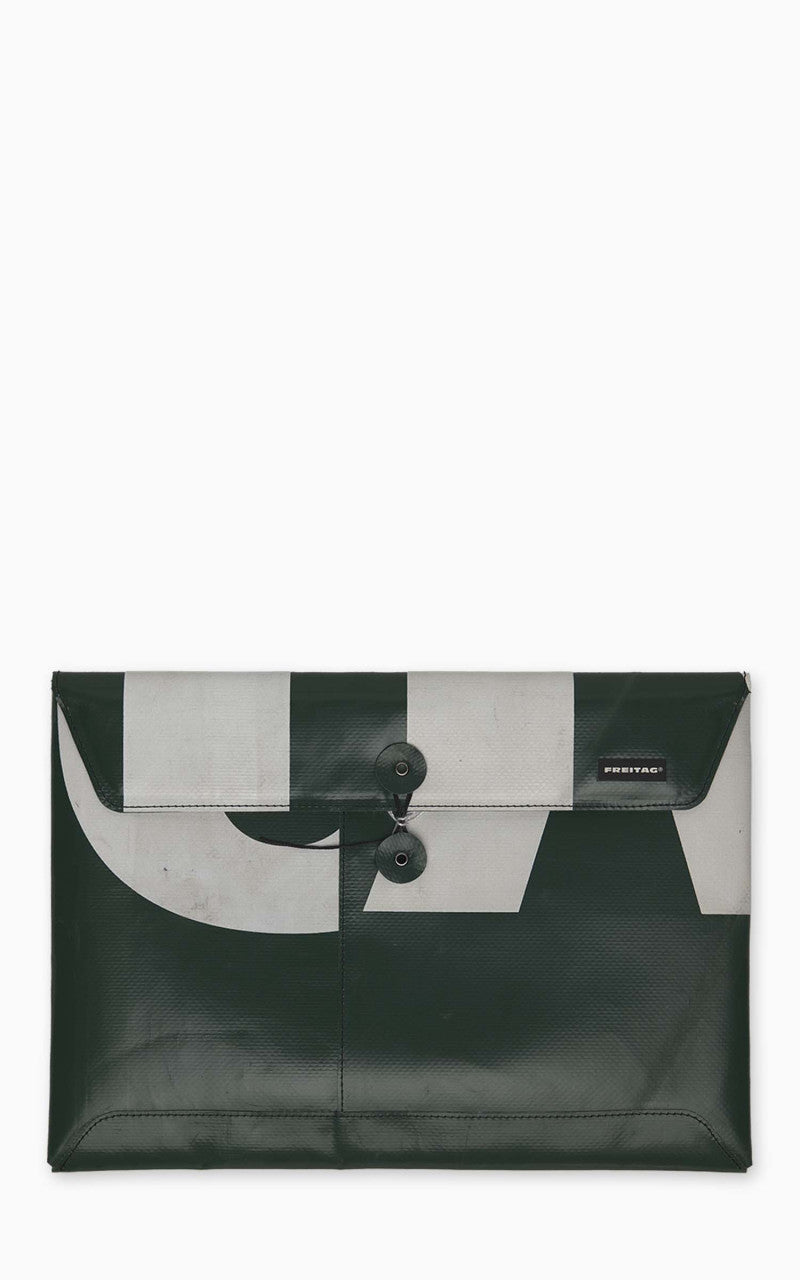 Freitag F411 Sleeve Padded Laptop Envelope 13"/14" Green 23-1