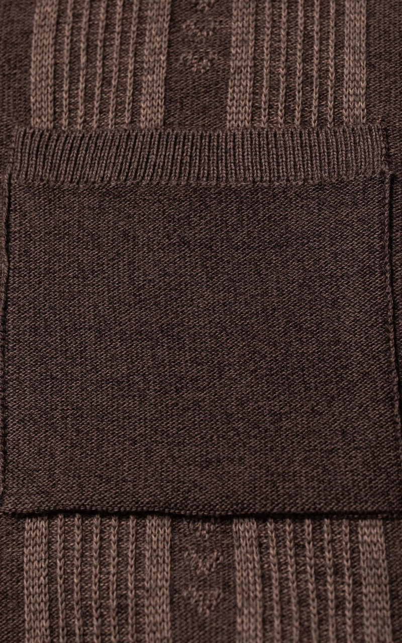 Nudie Jeans Frippe Polo Shirt Brown