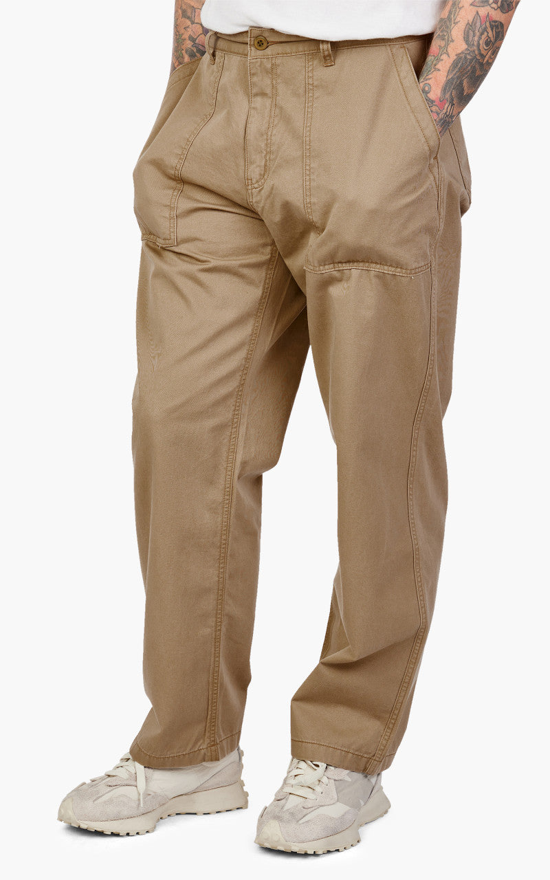 FrizmWORKS Chino Wide Fatigue Pants Beige