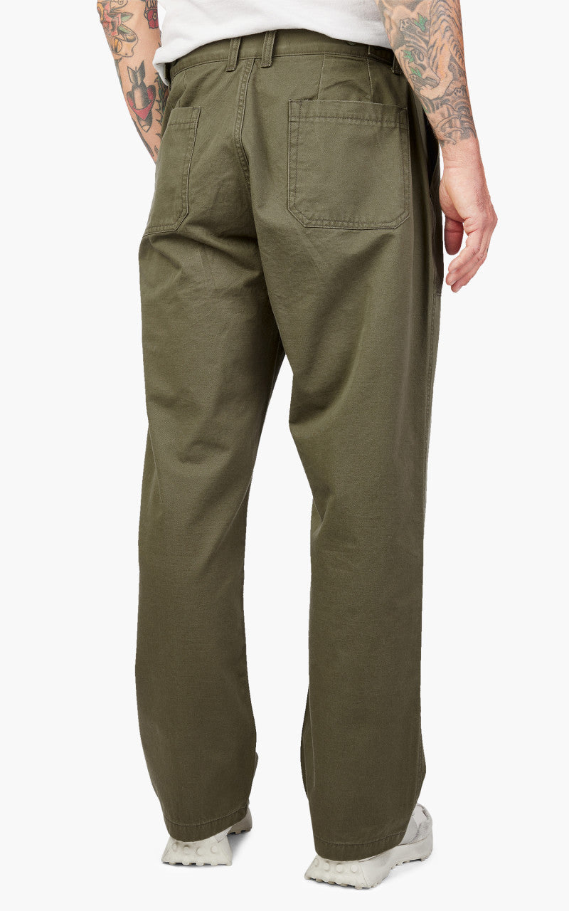 FrizmWORKS Chino Wide Fatigue Pants Khaki