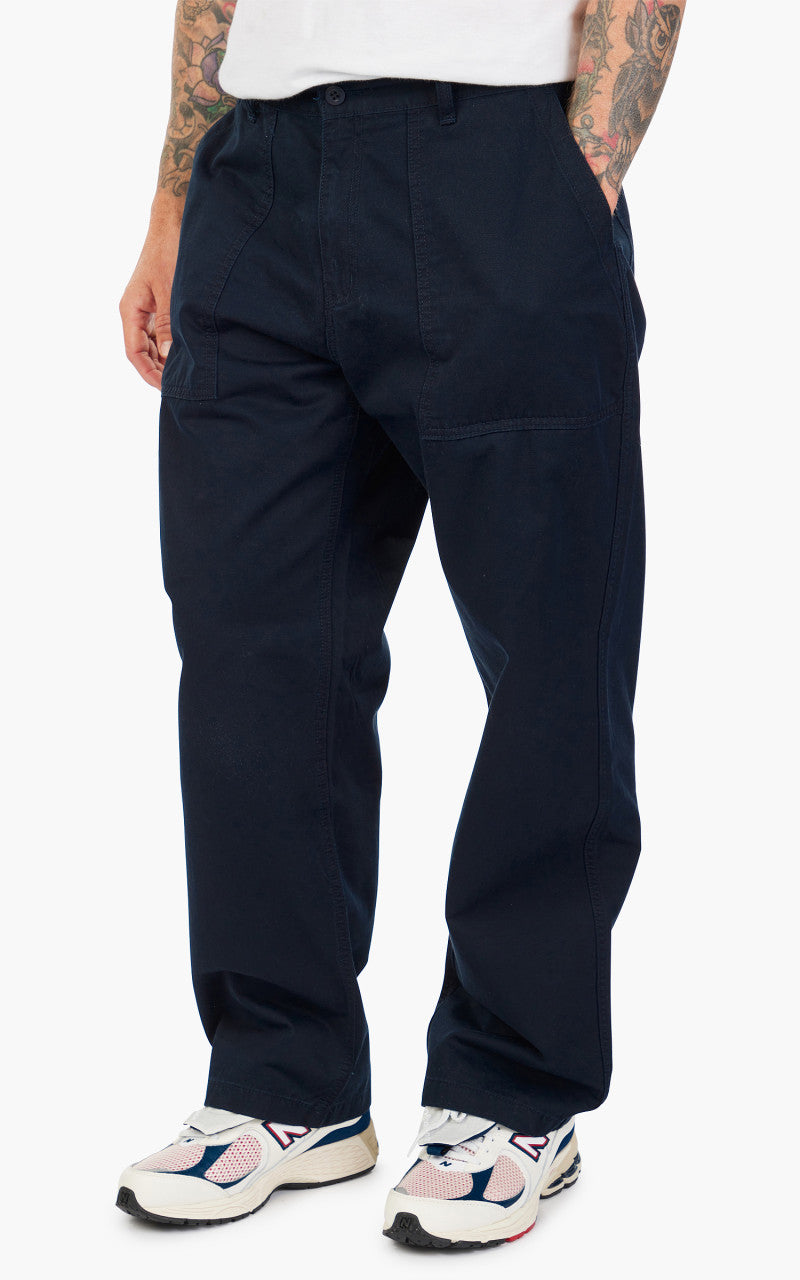 FrizmWORKS Chino Wide Fatigue Pants Navy