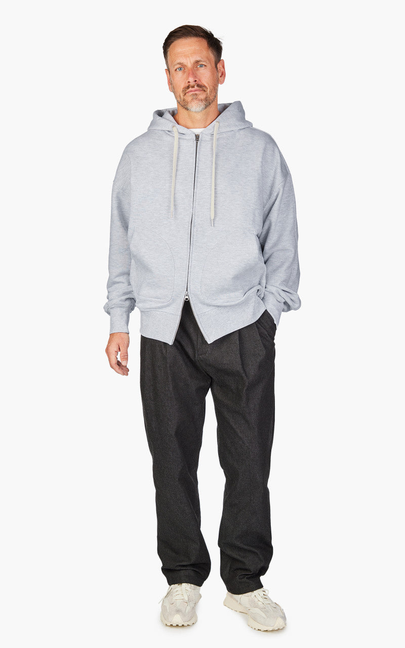 FrizmWORKS OG Heavyweight Zip Up Hoodie Oatmeal