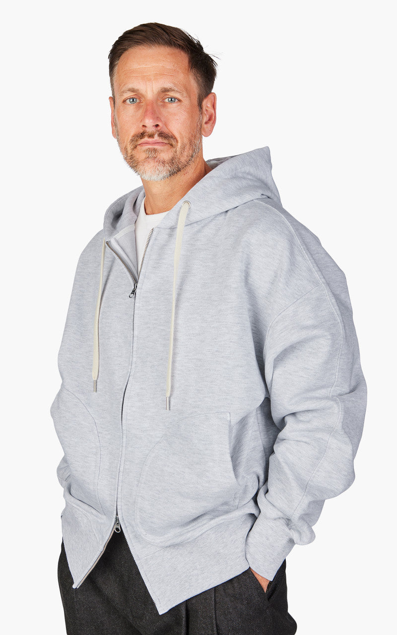 FrizmWORKS OG Heavyweight Zip Up Hoodie Oatmeal