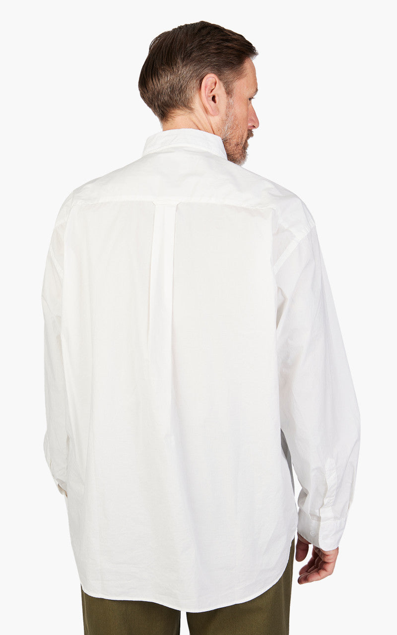 FrizmWORKS Paper Cotton Relaxed Shirt White