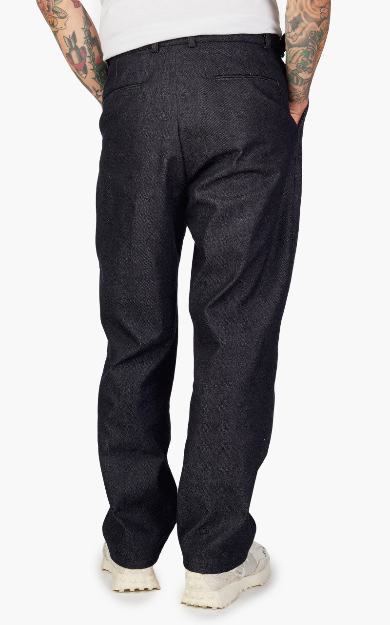 FrizmWORKS Side Adjust Two Tuck Denim Pants Indigo