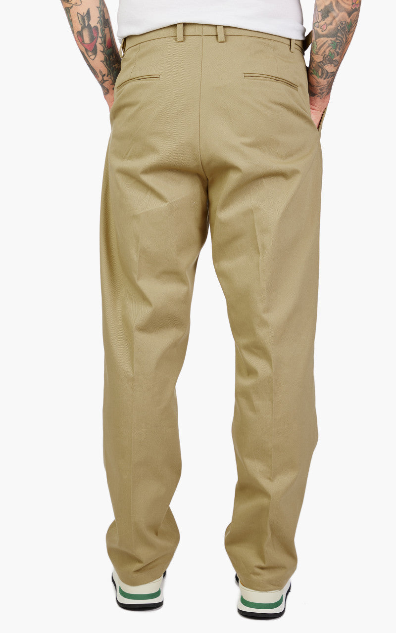 FrizmWORKS Side Adjust Two Tuck Pants Beige