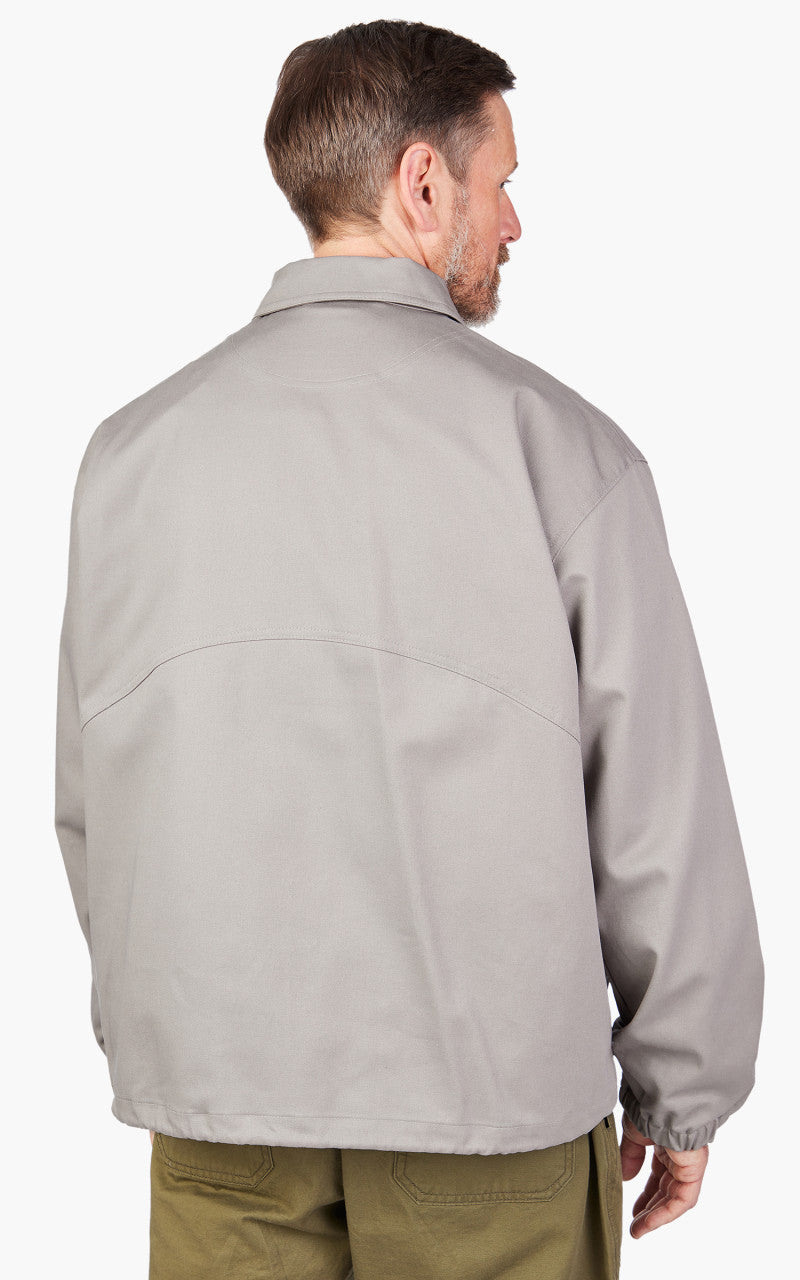 FrizmWORKS Twill Cotton Coach Jacket Fog Gray