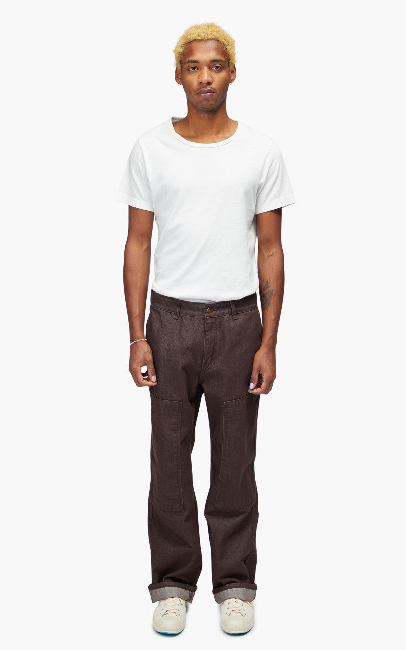 FrizmWORKS Stable Denim Pants Brown