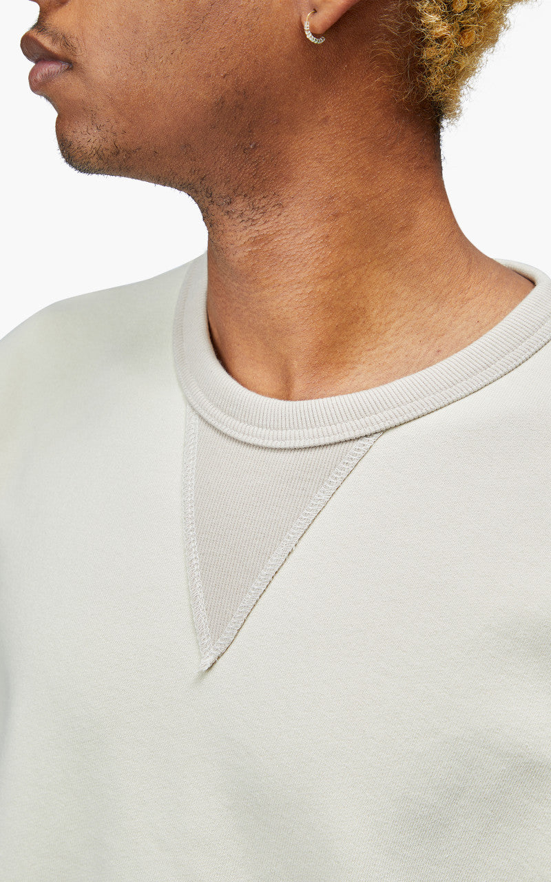 FrizmWORKS Gusset Coloration Heavyweight Sweatshirt Cream