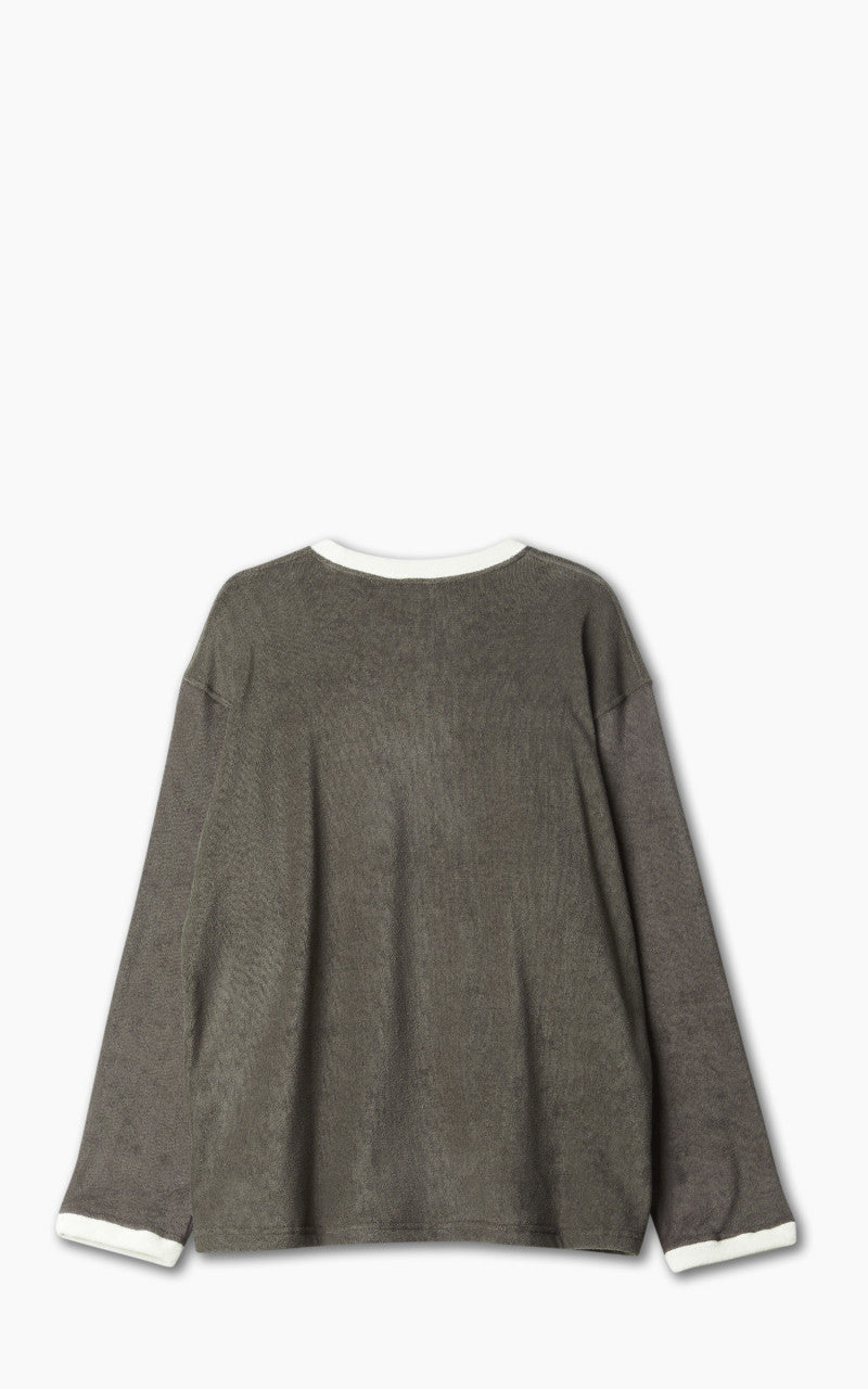 FrizmWORKS Terry Ringer Tee Charcoal