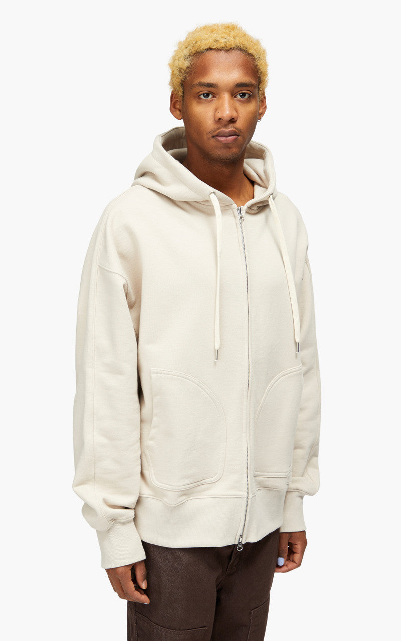 FrizmWORKS OG Heavyweight Zip Up Hoodie Taupe