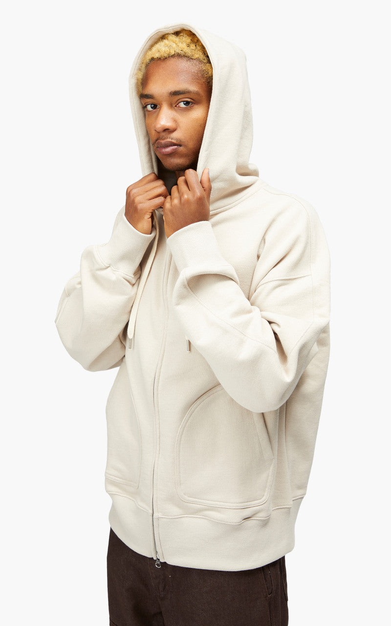 FrizmWORKS OG Heavyweight Zip Up Hoodie Taupe