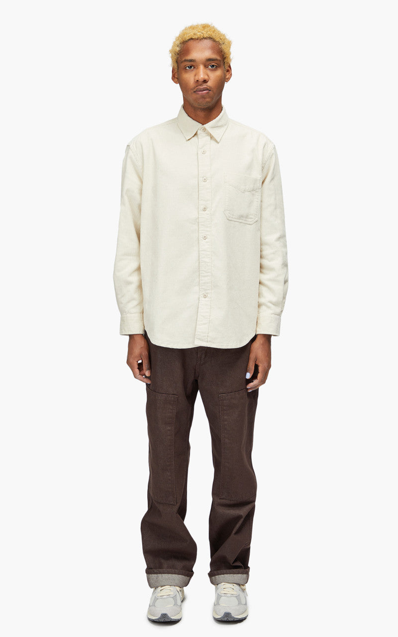 FrizmWORKS OG Corduroy Shirt Ivory