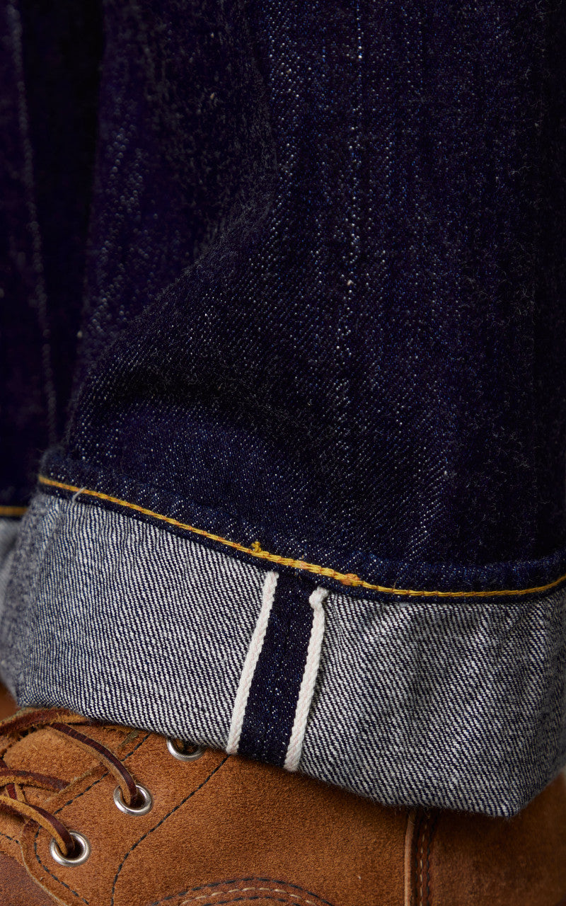 Fullcount 0105SSW Wide Selvedge Denim Super Smooth One Wash Indigo