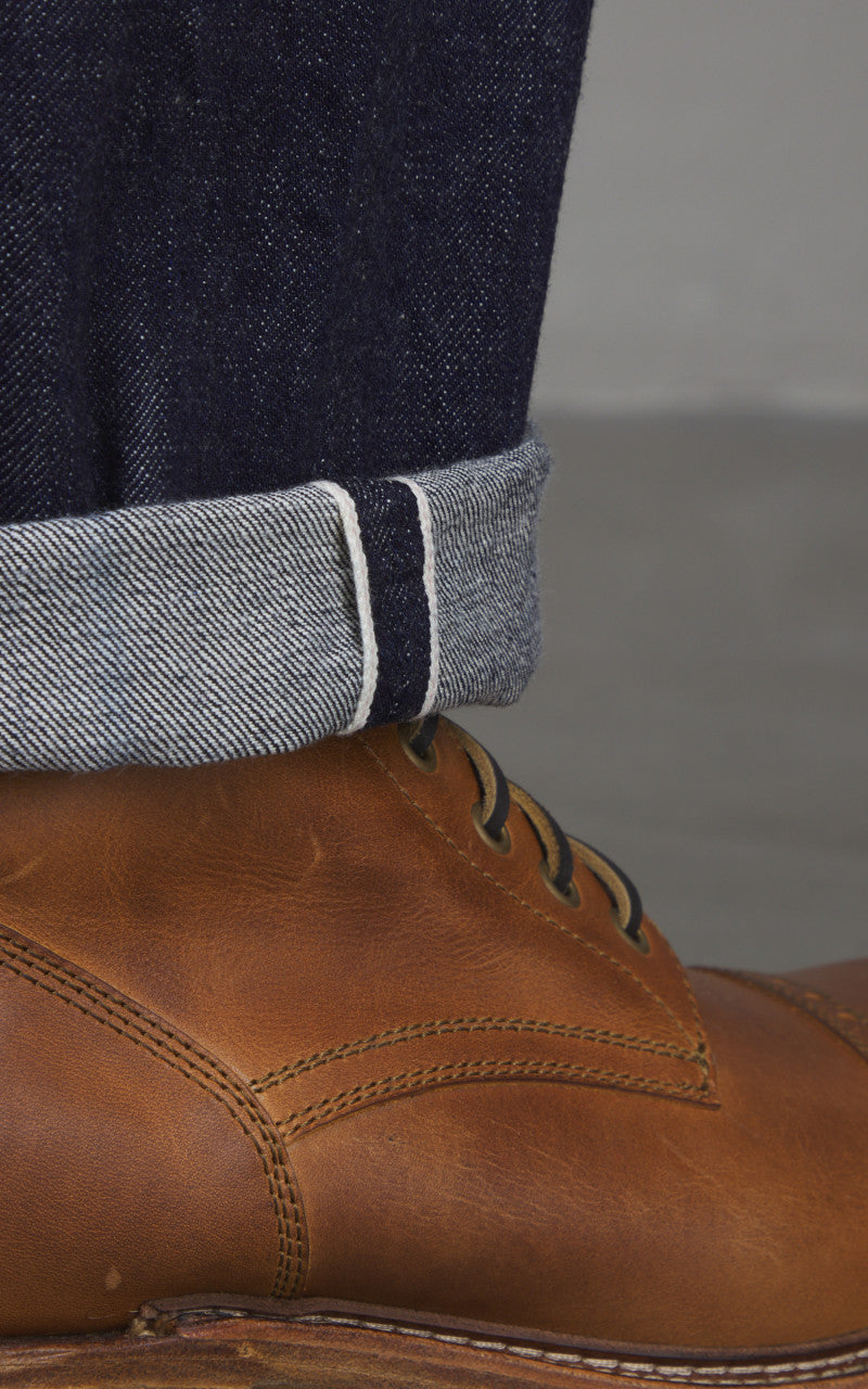 Fullcount 0105W Wide Selvedge Denim One Wash Indigo