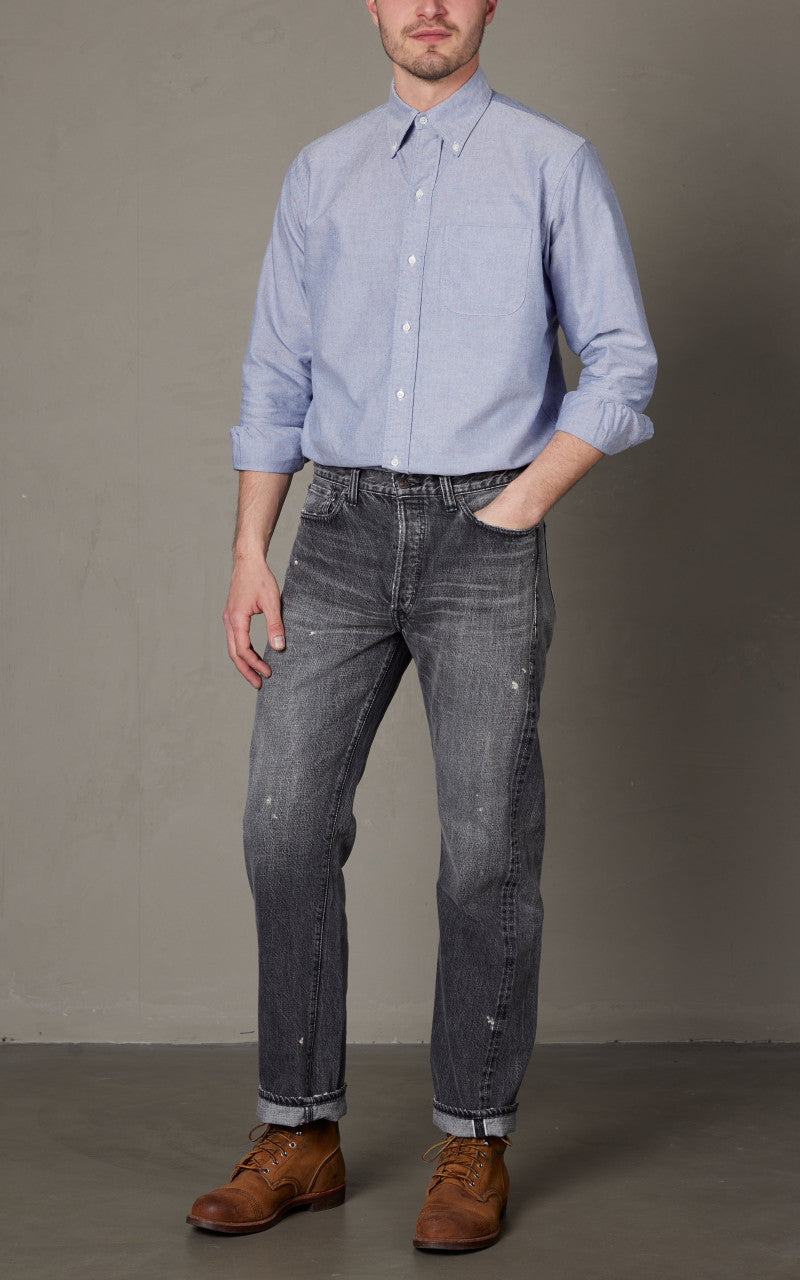 Fullcount Lot 1101BKHW Straight Denim Dartford Black