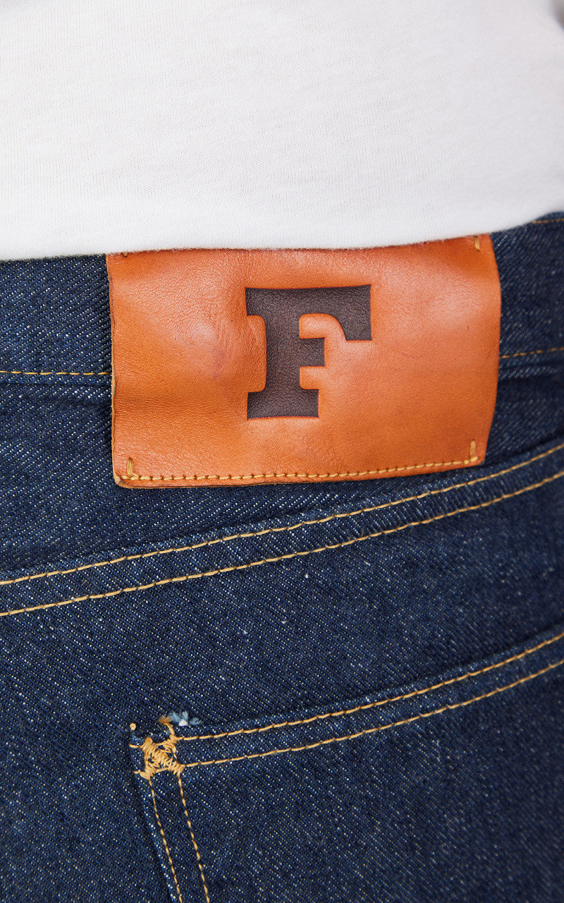 Fullcount 1107 Cowboy Jeans Selvedge Denim One Wash Indigo