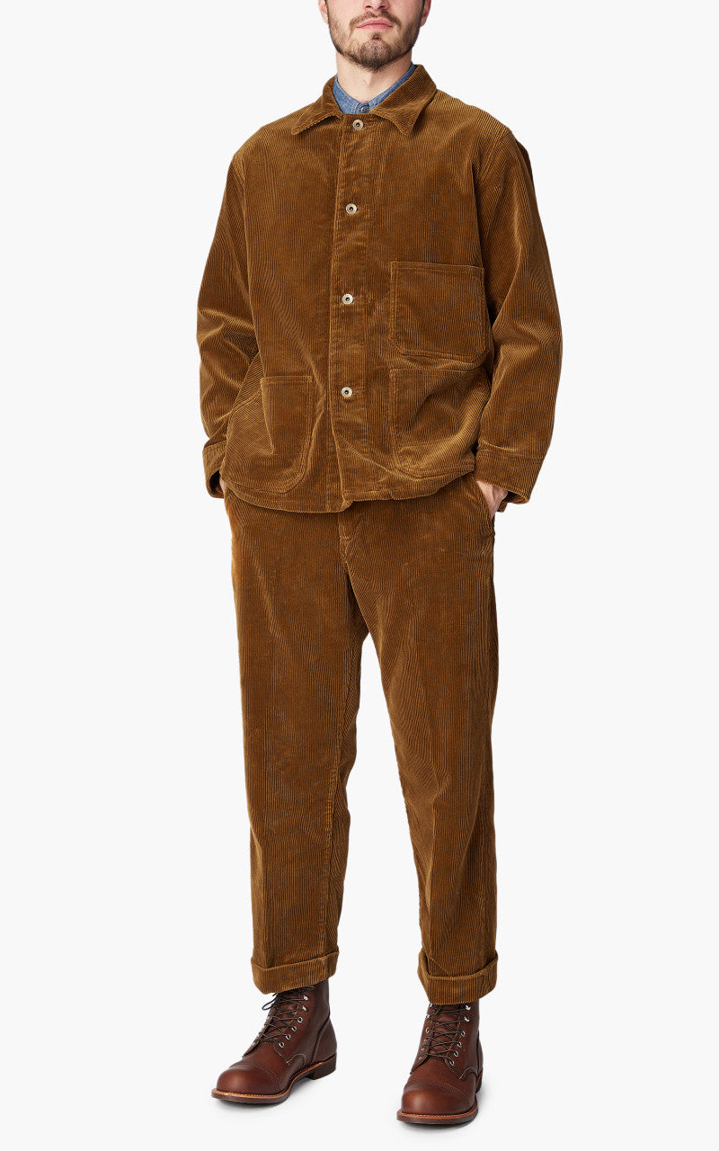 Fullcount 1128-5 Farmers Trouser Super Fine Corduroy Brown