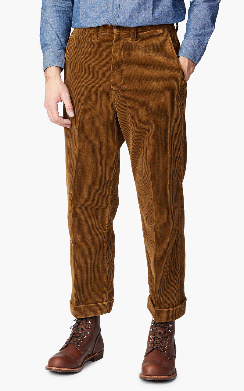 Fullcount 1128-5 Farmers Trouser Super Fine Corduroy Brown