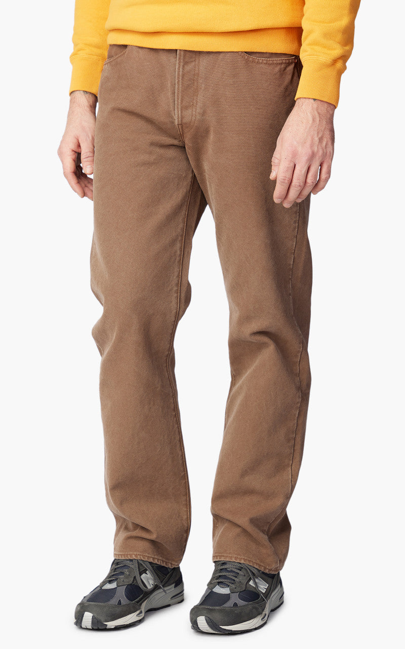 Fullcount 1133 Straight Pants Paraffin Canvas Brown 16oz