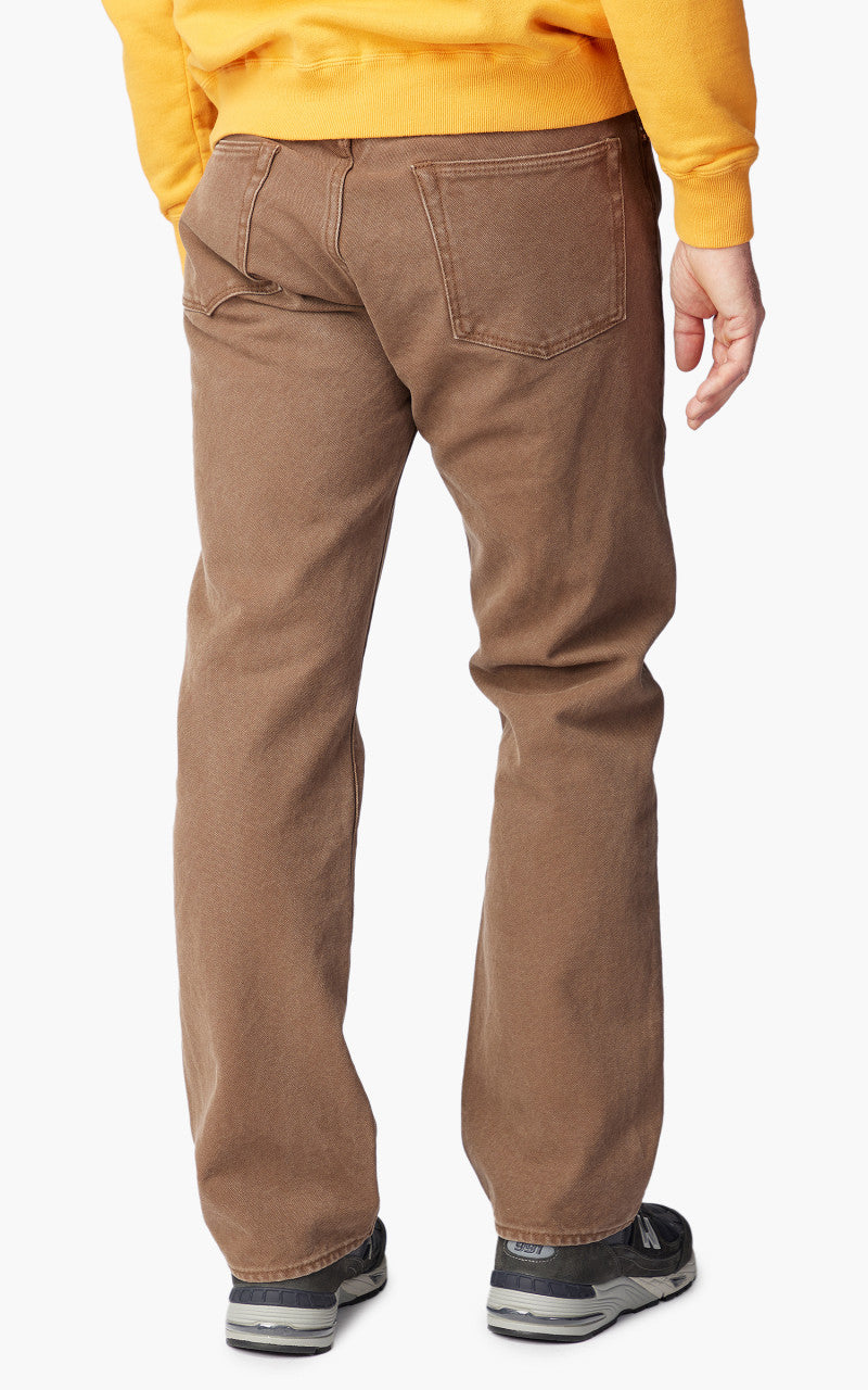 Fullcount 1133 Straight Pants Paraffin Canvas Brown 16oz