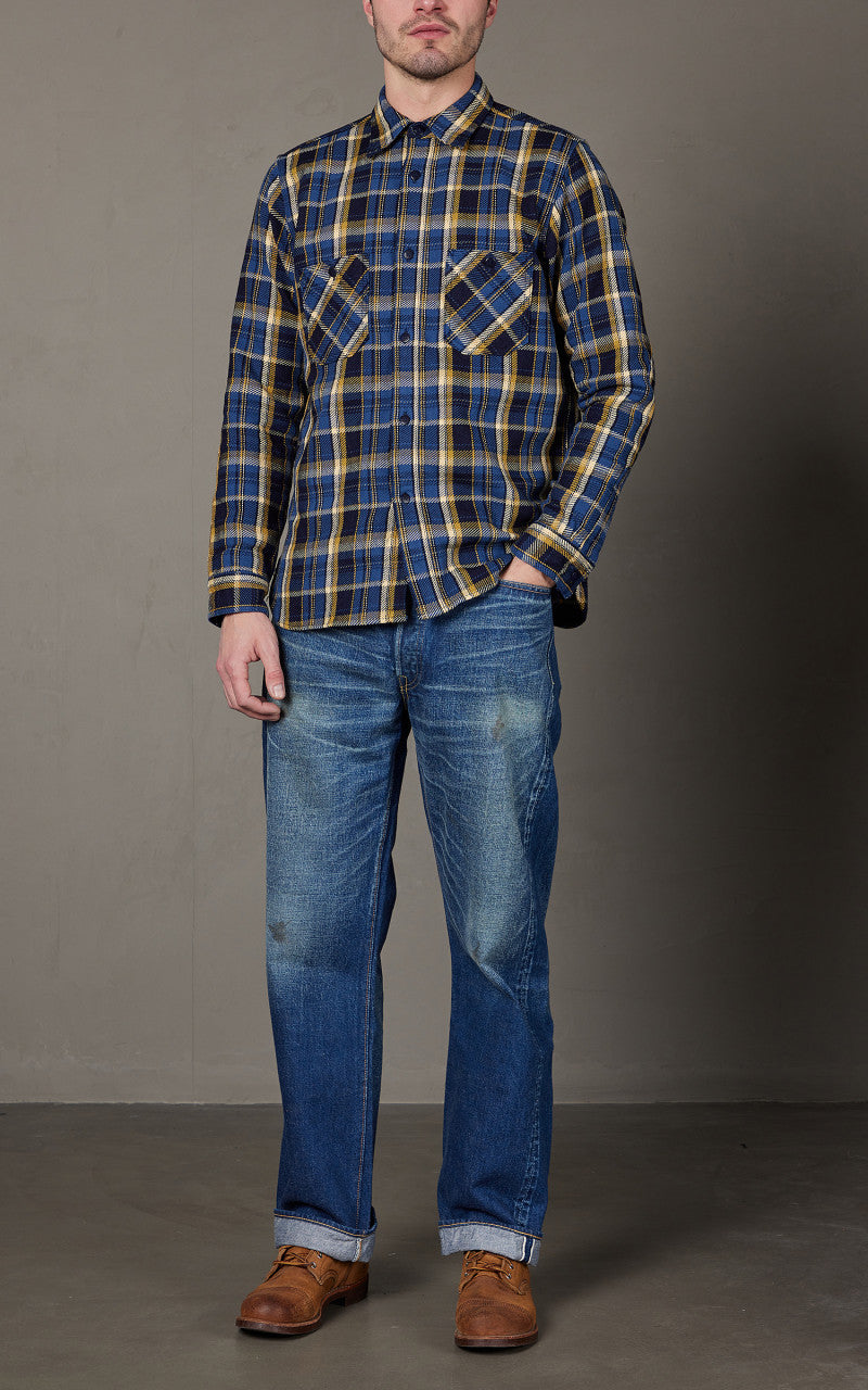 Fullcount 1344-0105 Selvedge More Than Real Wash Indigo