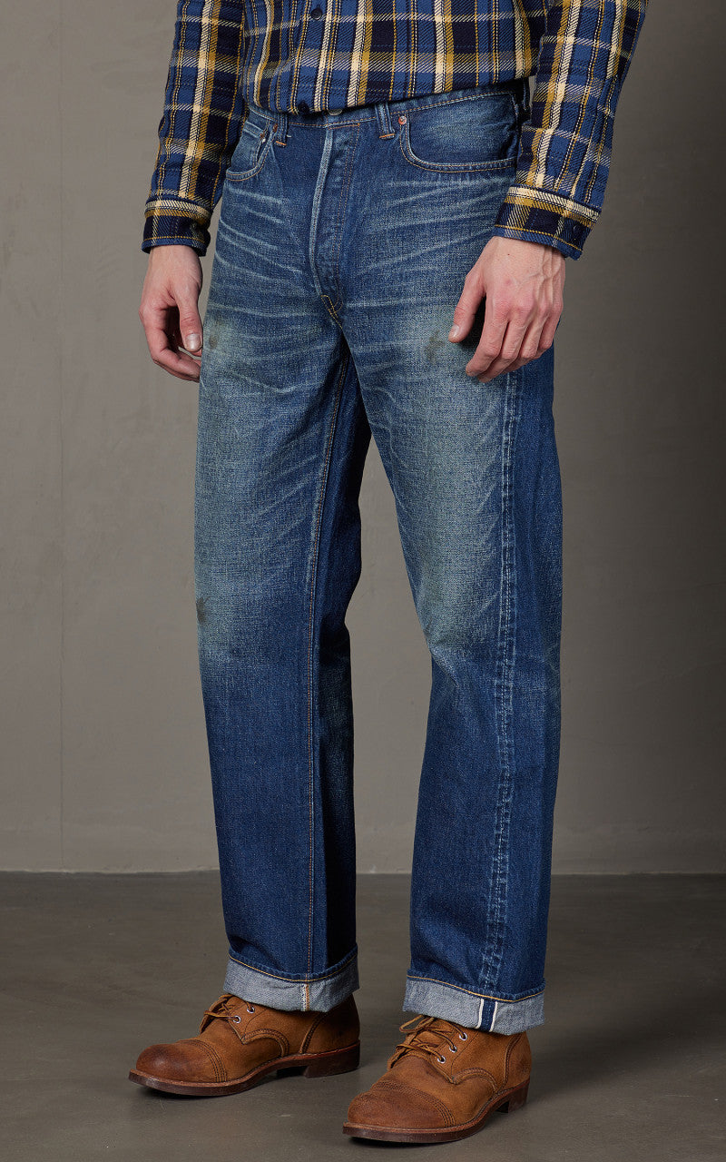 Fullcount 1344-0105 Selvedge More Than Real Wash Indigo
