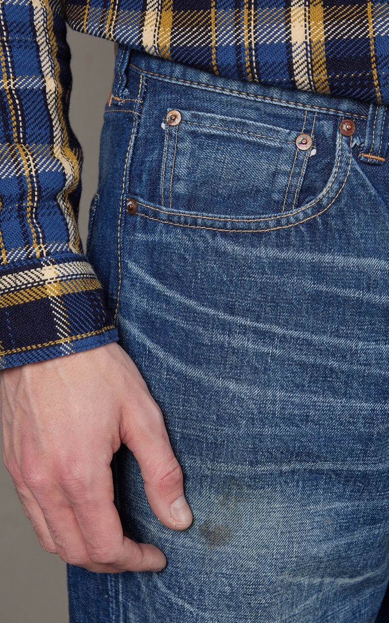 Fullcount 1344-0105 Selvedge More Than Real Wash Indigo