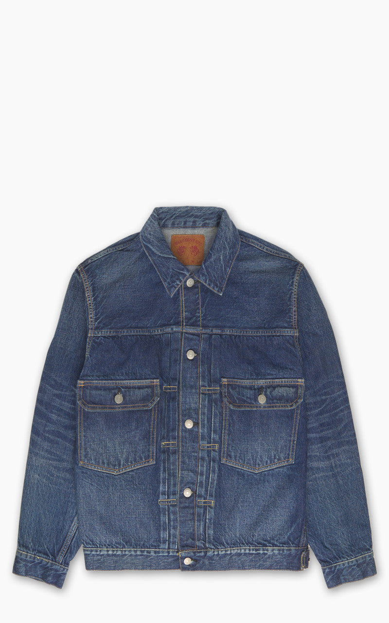 FULLCOUNT : TYPE-2 DENIM JACKET 2102★38 FULL COUNT Type 2 Denim Jacket (2102) – Leather Healer