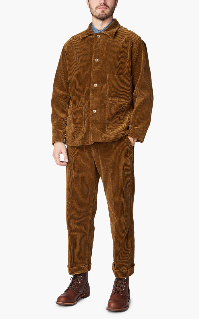 Fullcount 2033-2 Chore Jacket Super Fine Corduroy Brown