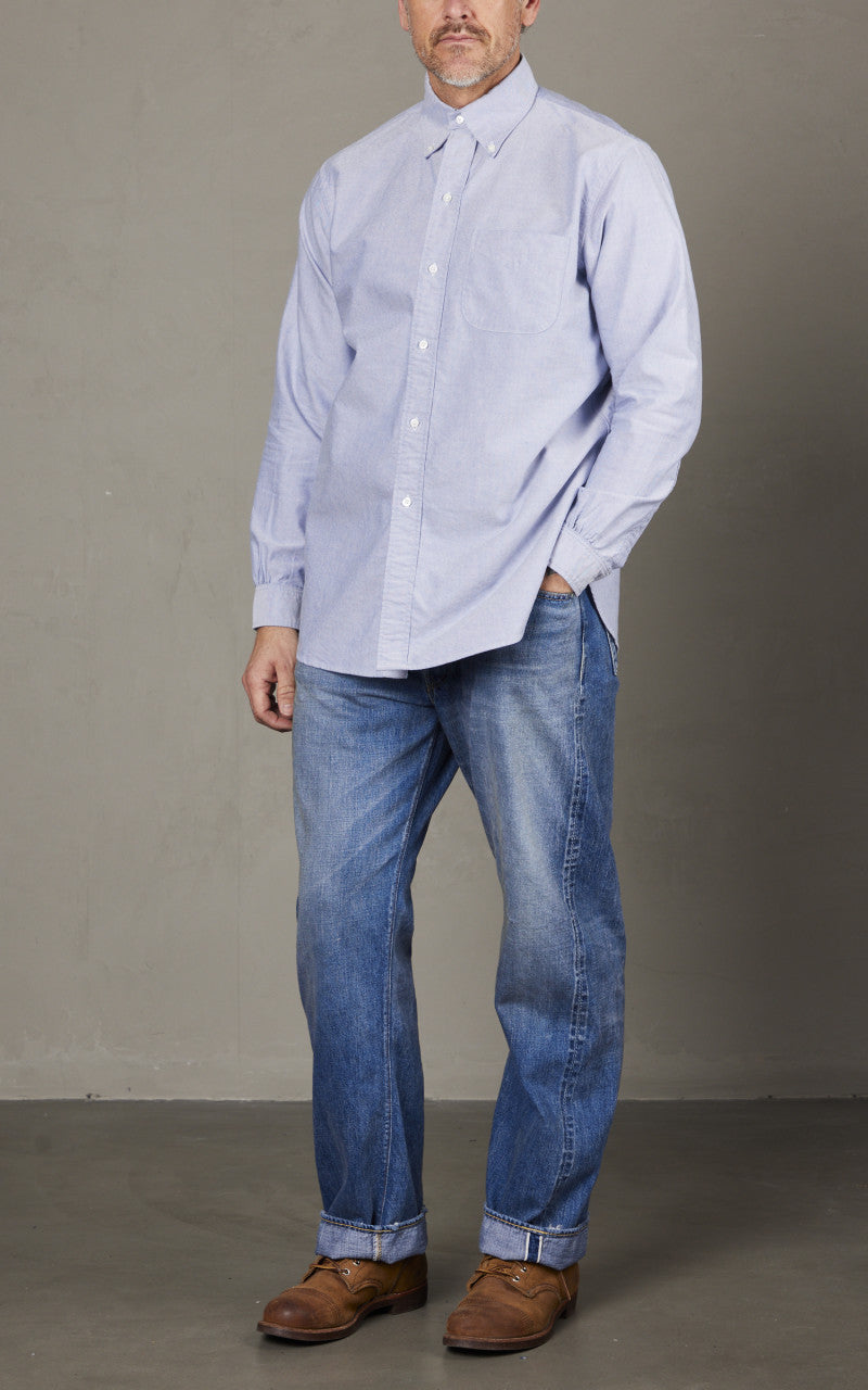 Fullcount 4081 Good Old B.D. Shirt Blue