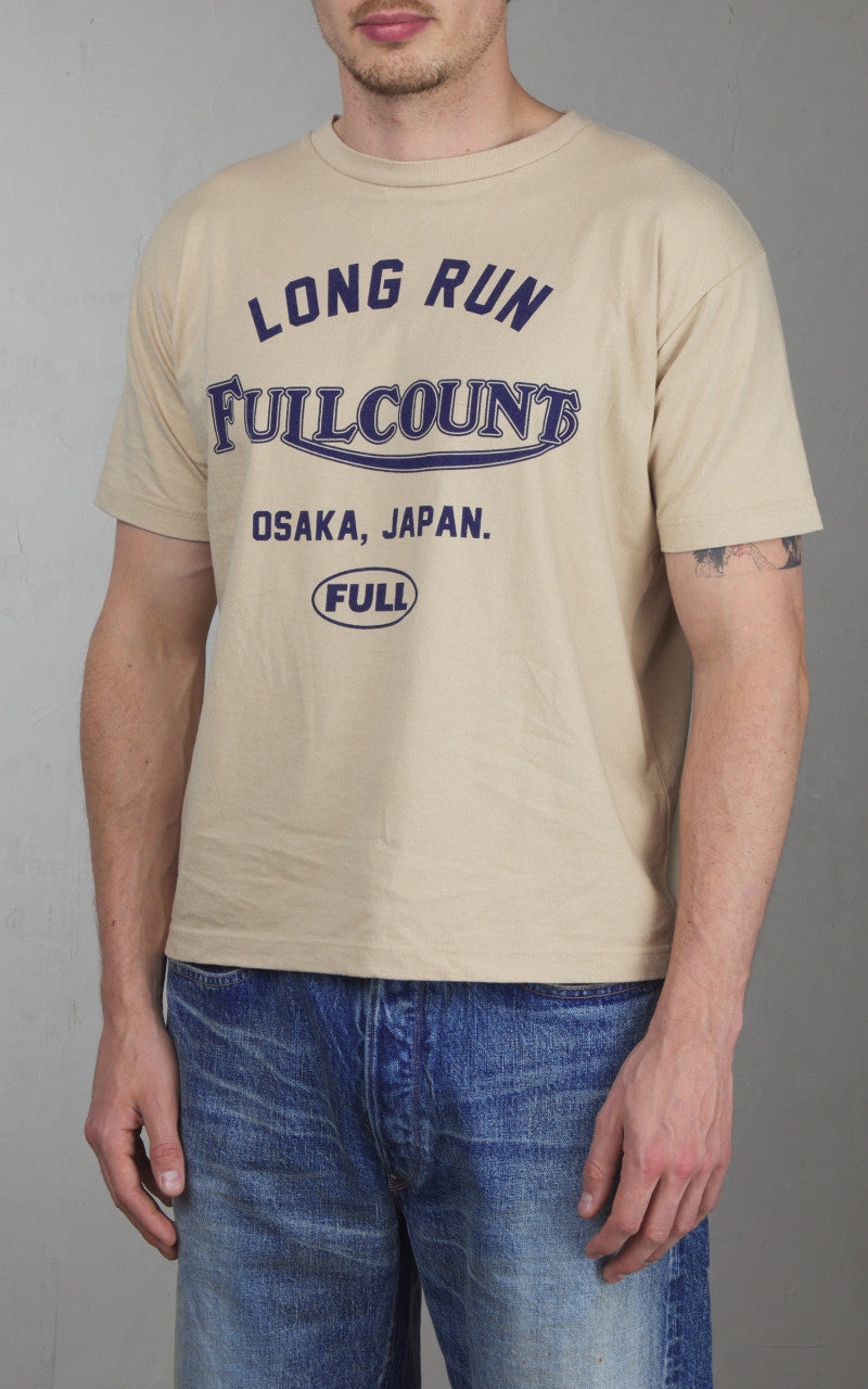 Fullcount 5500PT-1 Long Run Fullcount T-Shirt Beige