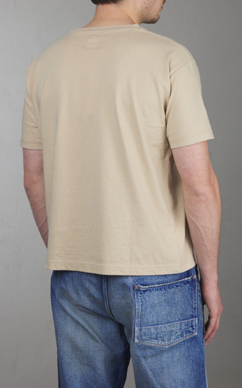 Fullcount 5500PT-1 Long Run Fullcount T-Shirt Beige