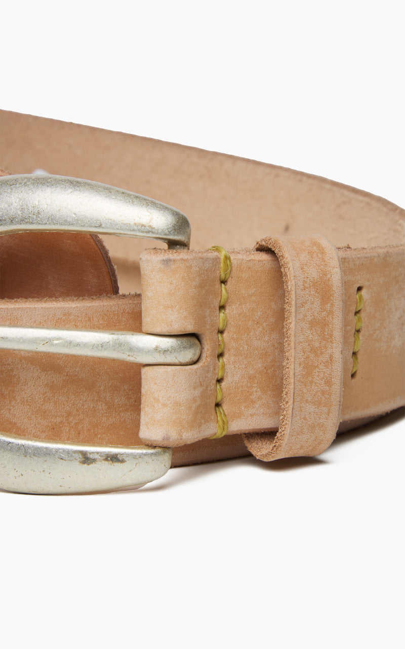Fullcount 6210 Wild Leather Belt Natural