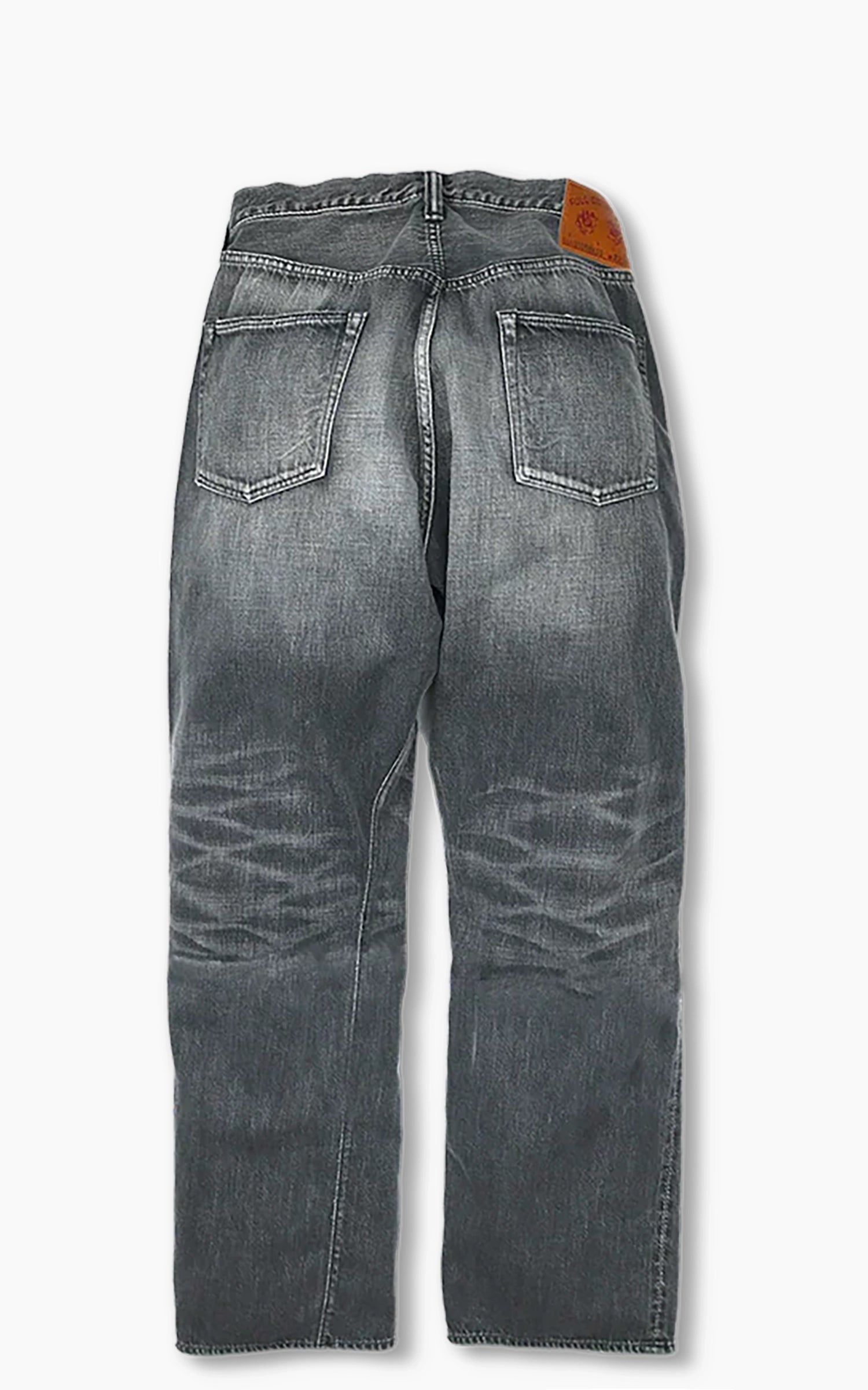 Fullcount 0105BKSSHW Wide Super Smooth Selvedge Denim Dartford Black