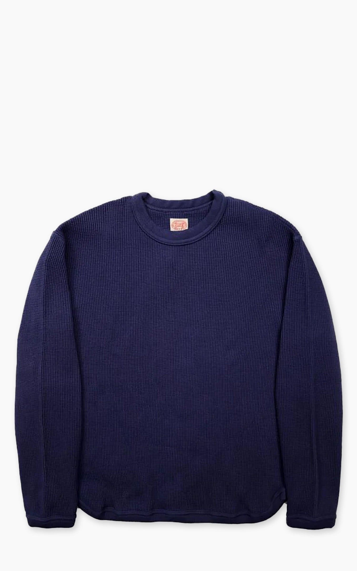 Fullcount 5964-25 Heavyweight Waffle Longsleeve T-Shirt Egg Plant