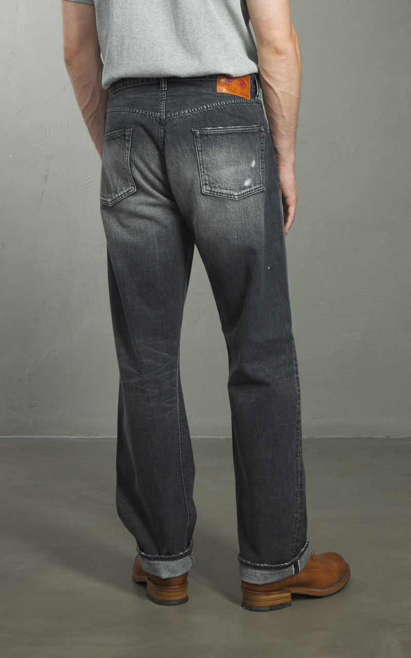 Fullcount 0105BKHW Wide Selvedge Denim Dartford Black