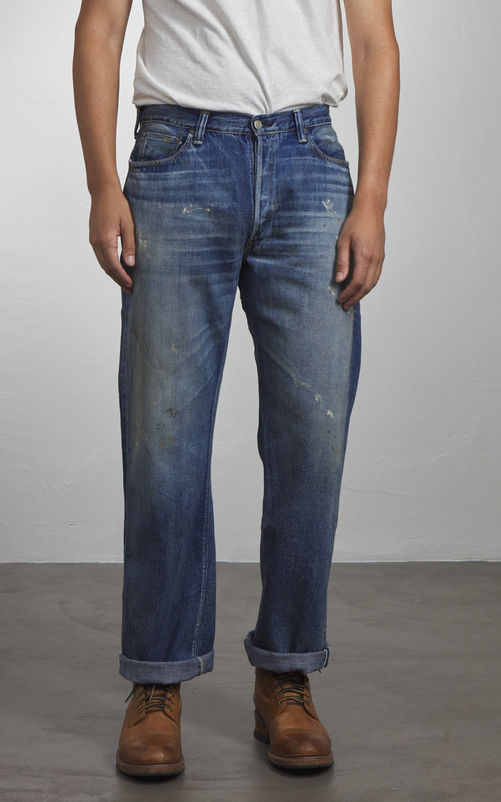 Fullcount 1126HW 1937 Model Selvedge Denim Dartford Splatter Indigo