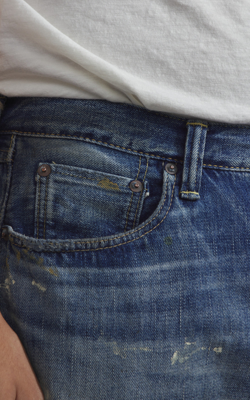 Fullcount 1126HW 1937 Model Selvedge Denim Dartford Splatter Indigo