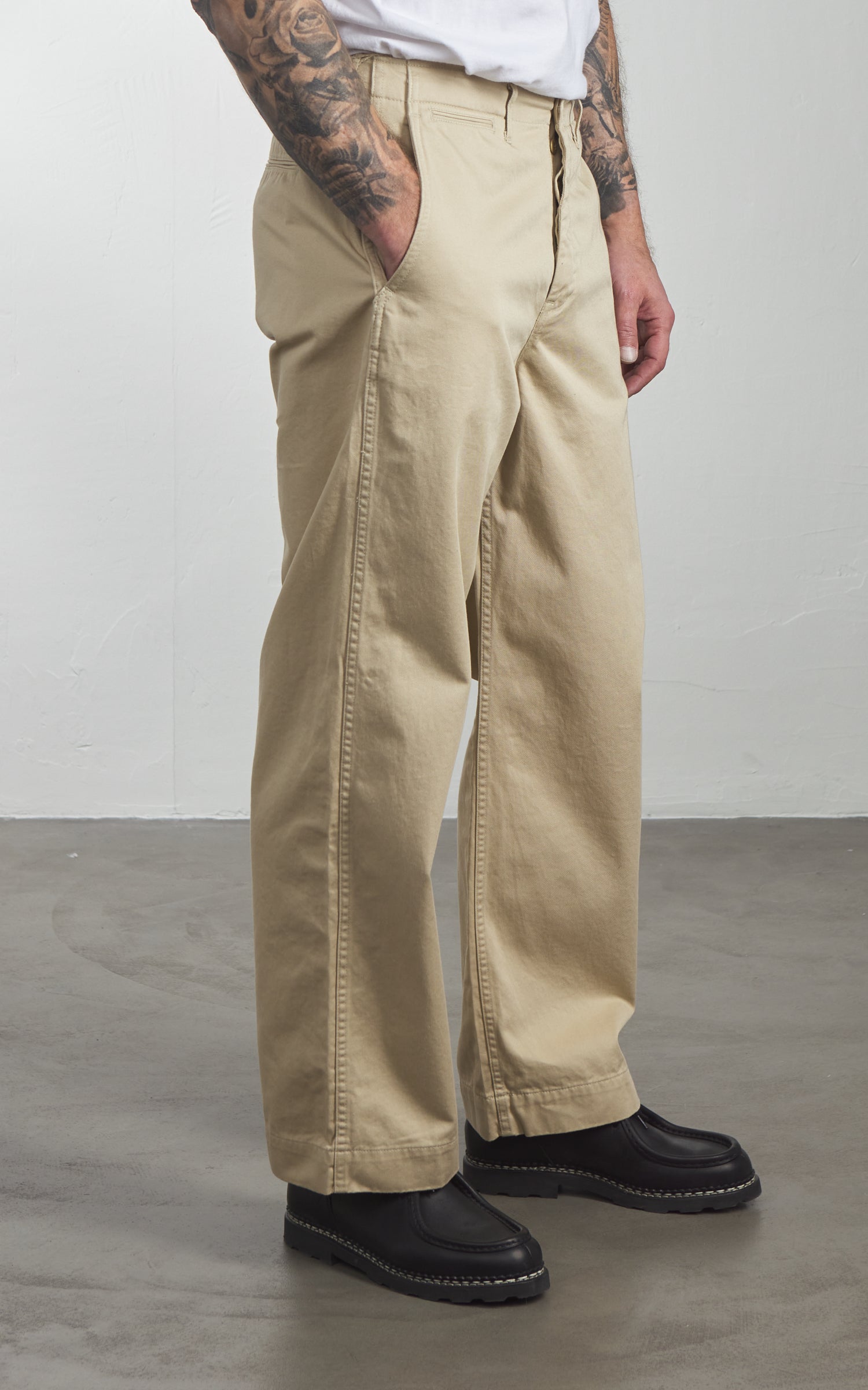 Fullcount 1201-20 U.S. Army Chino Trouser 41 Khaki