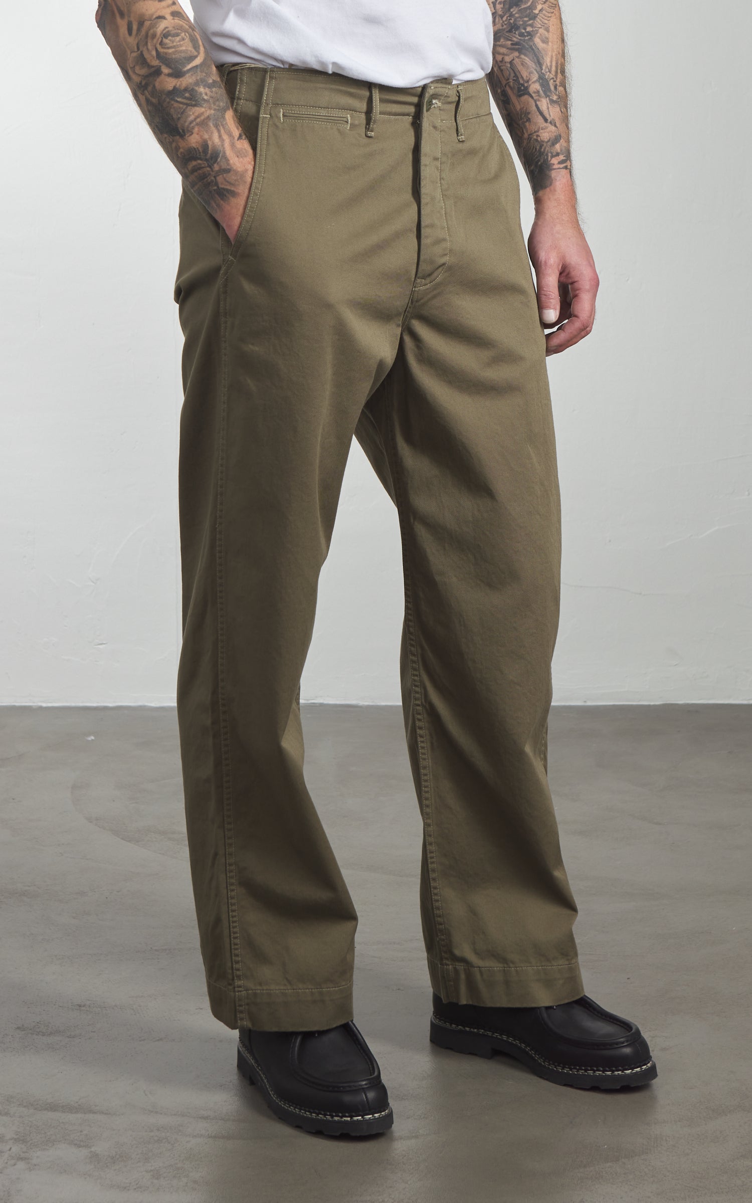 Fullcount 1201-20 U.S. Army Chino Trouser 41 Sage Green