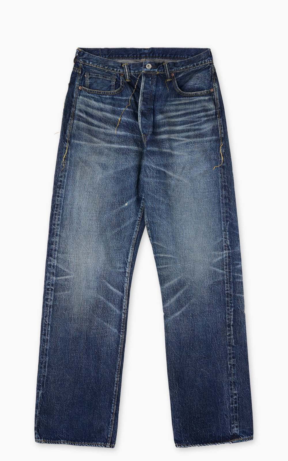Fullcount 1353-S0105 Wide Denim "More Than Just Fear" Indigo Blue 13.7oz