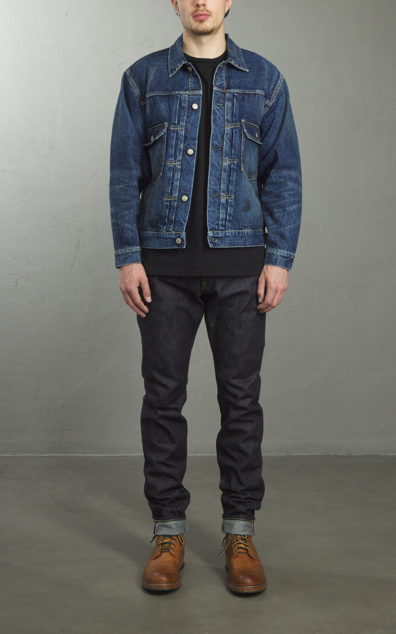 Fullcount 2050-2102 Type 2 Selvedge Denim Jacket Fear Of The Dark