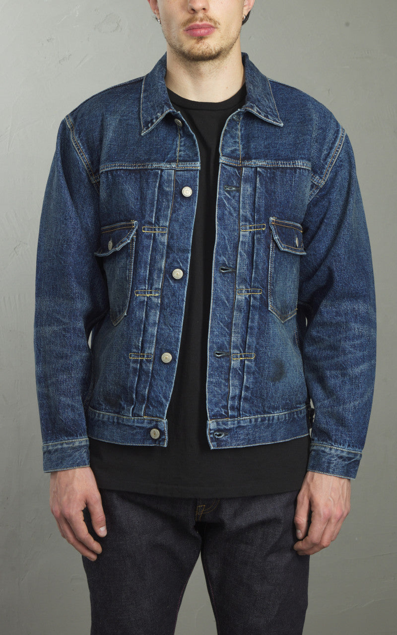 Fullcount 2050-2102 Type 2 Selvedge Denim Jacket Fear Of The Dark