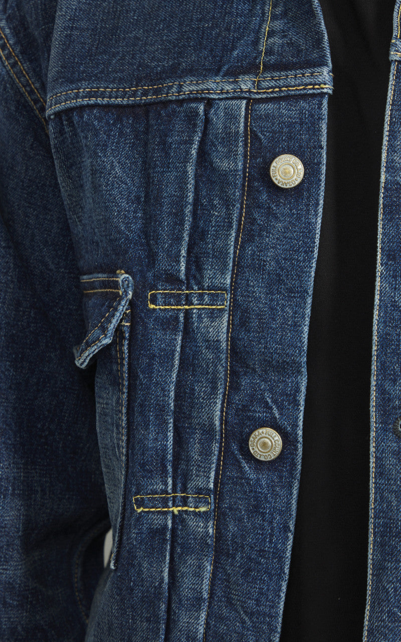 Fullcount 2050-2102 Type 2 Selvedge Denim Jacket Fear Of The Dark