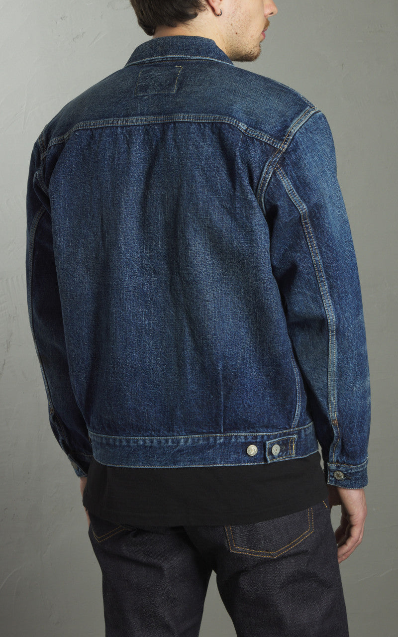 Fullcount 2050-2102 Type 2 Selvedge Denim Jacket Fear Of The Dark