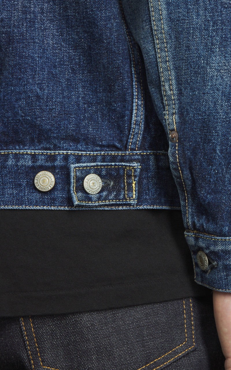 Fullcount 2050-2102 Type 2 Selvedge Denim Jacket Fear Of The Dark