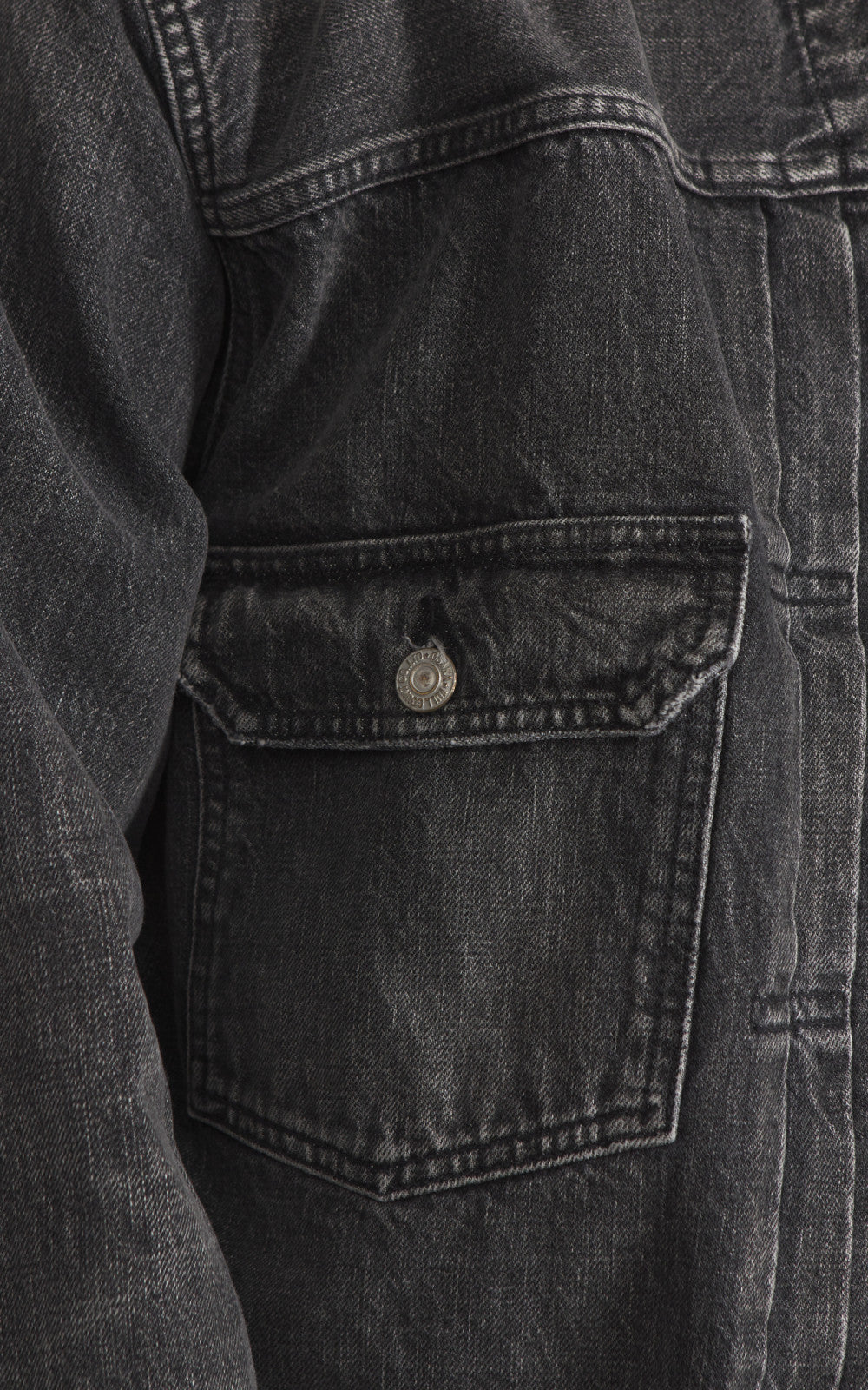 Fullcount 2102BKHW Type 2 Selvedge Denim Jacket Dartford Black