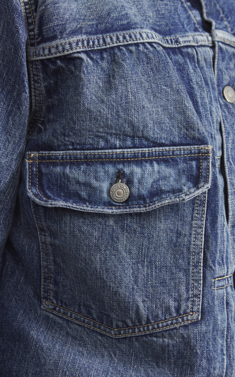 Fullcount 2978-2102 Type 2 Selvedge Denim Jacket Dartford