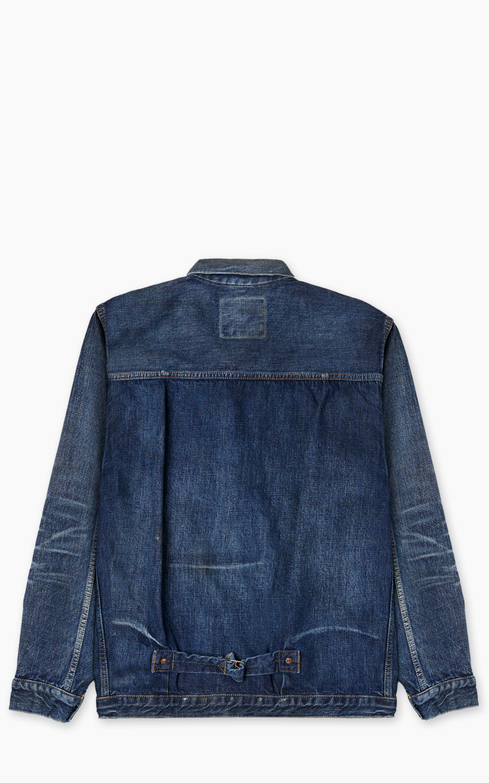Fullcount 2978D-2107 Type 1 Selvedge Denim Jacket "More Than Just Fear" Indigo Blue